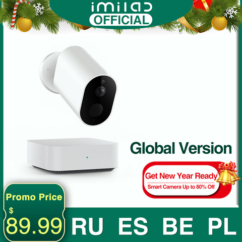 IMILAB – caméra de Surveillance extérieure Ip WiFi HD 1080P (EC2), dispositif de sécurité domestique sans fil, intelligent, IP66, CCTV ► Photo 1/6