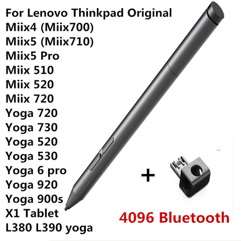 Stylo tactile actif 2 W, Bluetooth, pour Lenovo Thinkpad Miix520, Miix510, Miix720, Miix710, Miix700, Miix525, Miix5 Pro, Miix4 ► Photo 1/6