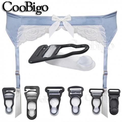 12 pièces boucles sangles porte-jarretelles Lingerie Sexy porte jarretelle ceinture élastique noir femmes bas anti-dérapant taille pince accessoires ► Photo 1/6