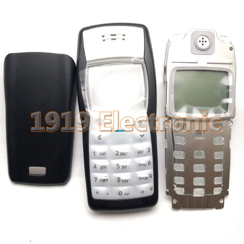 Coque de téléphone complète avec clavier anglais, étui avec cadre central et écran LCD pour Nokia 1100, nouvelle collection ► Photo 1/1