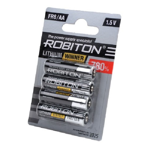 Batterie au Lithium robiton gagnant r-fr6 bl4 ► Photo 1/1