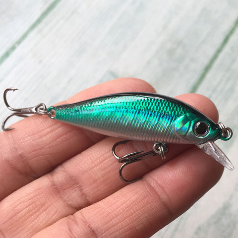 Appât Mino pour attraper des poissons, leurre pour attraper des poissons tels que le bar, coulant lentement, à longue portée, lancer vers le haut, 3.3g/4.5cm, 1 pièce ► Photo 1/6