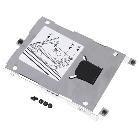 Connecteur de plateau de Caddy de disque dur de HDD avec la vis de 4 pièces pour HP 8760W 8570W 8560w 8470p 8460p 8560 W 8770W ► Photo 1/6