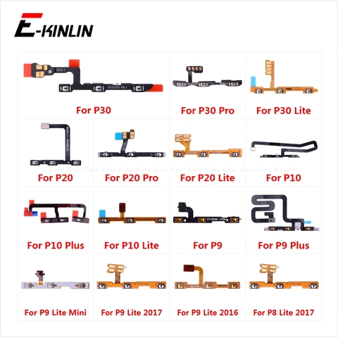 Bouton de commande de Volume pour HuaWei P30, P20 Pro, P10, P9 Plus, Mini, P8 Lite, 2017 ► Photo 1/6