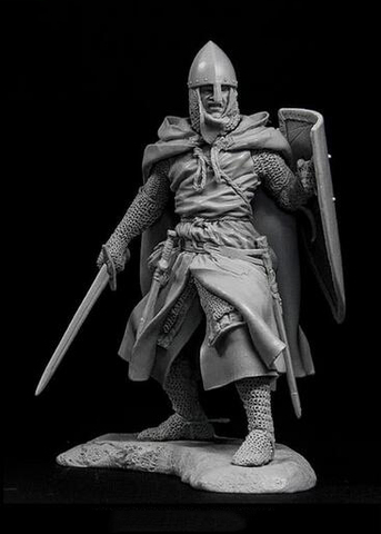 1/24 ancien homme guerrier support (avec socle) résine figurine modèle kits Miniature gk non assemblé non peint ► Photo 1/1