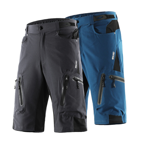 Arsuxeo M-XXL hommes cyclisme Shorts Sports de plein air vtt vélo Ropa respirant lâche Fit pour courir vélo Shorts Bicicleta Ciclismo ► Photo 1/6