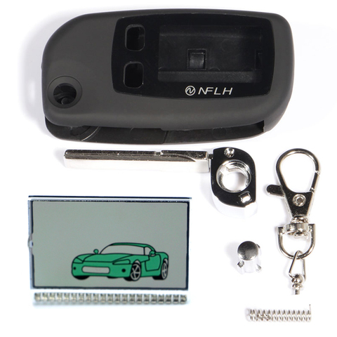 Tomahawk – étui à clé avec écran lcd 9010 pour télécommande, pour voiture pliable TW9010 ► Photo 1/4