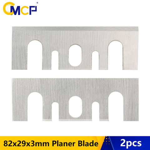 CMCP lames de couteau de raboteuse électrique, 82x29x3mm, pour Hitachi F20A, pièce de rechange, outils pour le travail du bois, 2 pièces ► Photo 1/6