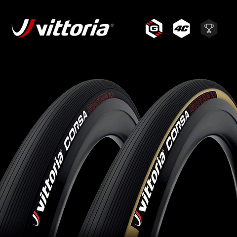 VITTORIA CORSA contrôle vitesse 2.0 Rubino pro pneu pneu de vélo de route et tubeless pneu tubuless prêt 700C 23 25c ► Photo 1/6