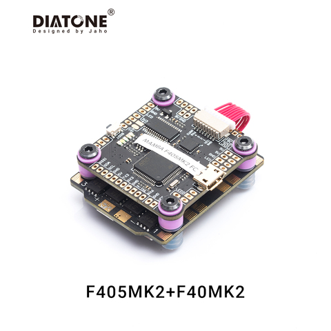 Diatone MAMBA F405MK2 Betaflight contrôleur de vol et F40MK2 40A 3-6S dfusil 600 FPV course sans balais ESC pour Drone RC Mini Quad ► Photo 1/6