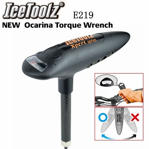 Ice Toolz E219 Ocarina – jeu de clés dynamométriques, outils de réparation de vélos, 3-10nm ► Photo 1/2