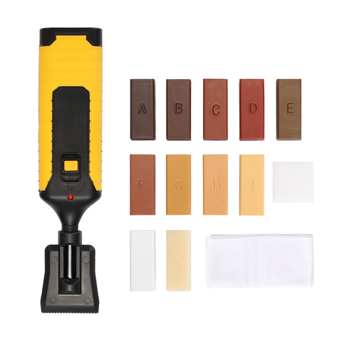 Kit de réparation de sol stratifié Kit de réparation de stratifié système de cire plan de travail de sol ► Photo 1/6