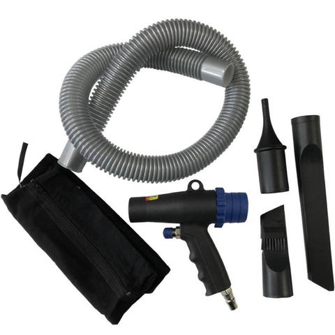 Kit d'outils de nettoyage pneumatique, compresseur 2 en 1, double usage, aspirateur de poussière, pistolet ► Photo 1/6