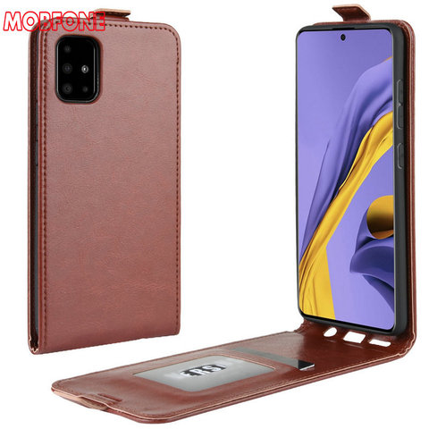 Étui à rabat pour Samsung Galaxy A51 A71 5G pochette portefeuille en cuir pour Galaxy A21S A11 A31 A41 A21 M30S M21 couverture souple verticale ► Photo 1/6