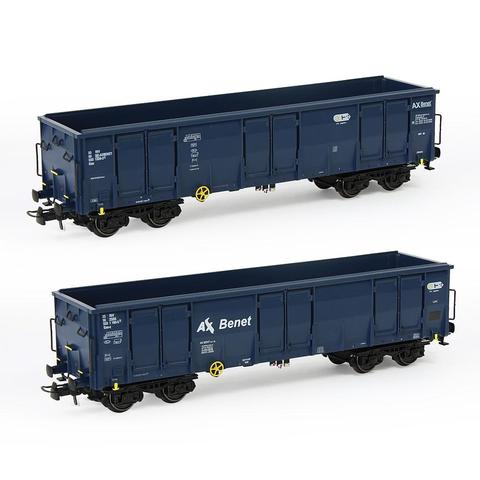 Wagon de gondole au extrémité supérieure, modèle de conteneur de transport pour train, voiture, échelle HO 1/87, C8742, 1:87, 1/2 pièces, ► Photo 1/6