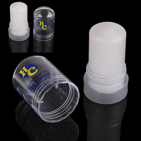 60g naturel cristal déodorant alun bâton corps odeur dissolvant anti-transpirant pour hommes femmes de qualité alimentaire ► Photo 1/6