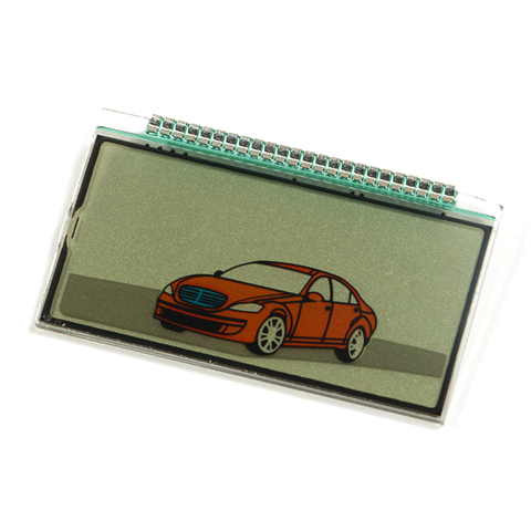 Scher-khan – système d'alarme de voiture avec écran LCD, 4 voies, télécommande, pour voiture, russe, 3/4 ► Photo 1/3