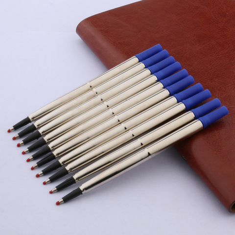 Jinhao-recharge de stylo de roller bleu, 10 pièces, 0.7mm, bonne qualité ► Photo 1/6
