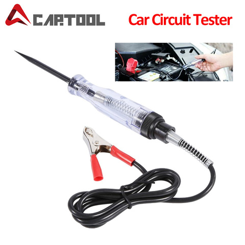 Stylo testeur de tension de Circuit de voiture, électrique, Auto, sonde lumineuse, détecteur, outils de Test de Diagnostic ► Photo 1/6