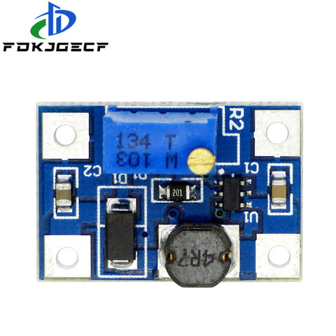 Module d'alimentation réglable, convertisseur élévateur pour Kit de bricolage, 2-24V à 2-28V 2A DC-DC SX1308 ► Photo 1/3