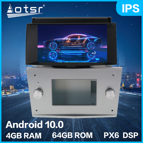 Autoradio Android 10.0, 4 go/64 go, Navigation GPS, DSP, Carplay, unité centrale multimédia, stéréo, pour voiture Opel Astra H (2006 – 2012) ► Photo 1/6