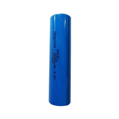 15 pièces PKCELL ER261020 batterie au Lithium ER 261020 16000mAh 3.6V Li-SOCl2 batterie de vidange élevée pour compteur de gaz de compteur d'électricité ► Photo 1/5