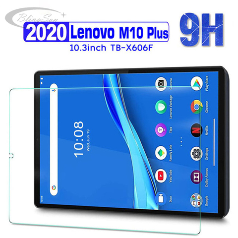 Verre trempé protecteur d'écran pour Lenovo Smart Tab M10 FHD Plus TB-X606F TB-X606X 10.3 pouces tablette Film de protection 9H verre ► Photo 1/6