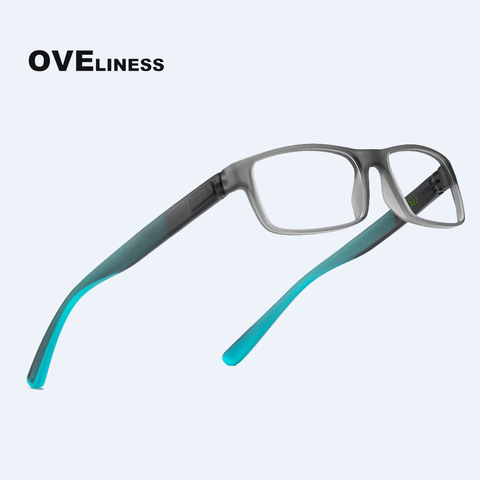 Lunettes optiques tr90 pour hommes, monture, monture, Prescription, verres transparents, montures carrées, montures de lunettes ► Photo 1/6