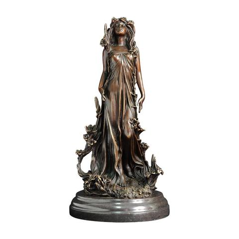 Statue en Bronze de la mythologie grecque Aphrodite, déesse de l'amour, beauté et fertilité, décoration artistique Vintage, cadeaux haut de gamme ► Photo 1/2