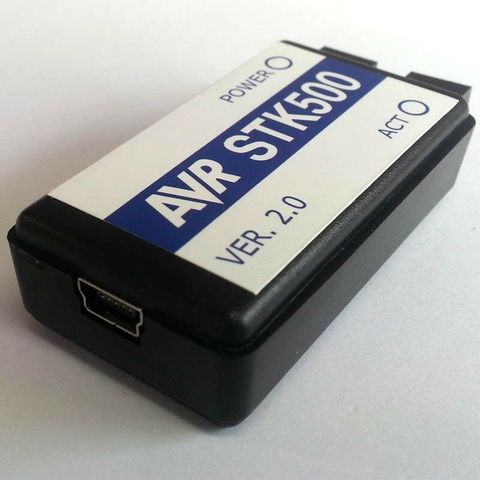Programmeur USB ISP STK500 AVR WIN7/8/10 & AVR STUDIO 4/6/7 ATMEL ATMEGA AVRISP ► Photo 1/4