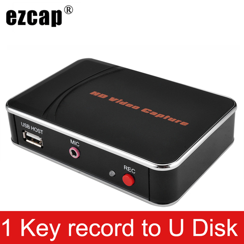 EZCAP – boîtier d'enregistrement vidéo HD 1080P, carte d'acquisition de jeu, HDMI, pour Xbox, PS4, Switch, avec micro, entrée TV, boucle de sortie, 280HB ► Photo 1/6