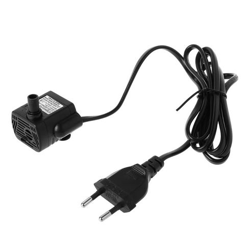 Ue Plug AC 220V 3W Ultra-silencieux Submersible pompe à eau Aquarium fontaine Air poisson étang réservoir ► Photo 1/6