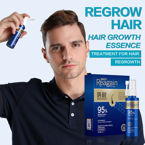 Cheveux croissance Essence huile Anti perte de cheveux traitement naturel pour barbe sourcils croissance produits de soins capillaires tonique cheveux Anti perte de cheveux ► Photo 1/6