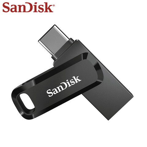 SanDisk – clé USB 3.1 de Type C Ultra Dual Go, support à mémoire de 32GB 64GB 128GB, lecteur Flash pour téléphone et tablettes ► Photo 1/5