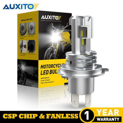 AUXITO H4 LED moto phare lampe pour Suzuki DRZ400S/SM GSXS 750 1000 ABS C50/T C90/T M50 M90 Boulevard SV650 TU250X DL650A ► Photo 1/6