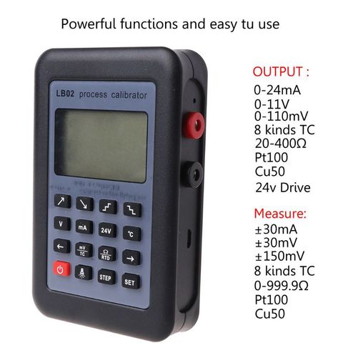 LB02 testeur de calibrateur résistance voltmètre de courant 4-20 mA générateur de Signal ► Photo 1/6