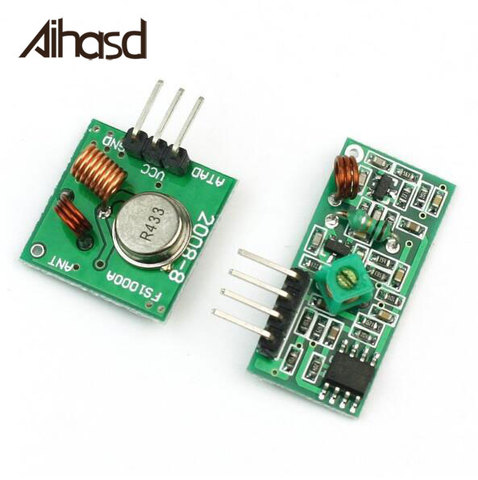 433 mhz RF Sans Fil module émetteur et récepteur kit Pour Arduino Raspberry Pi ► Photo 1/5