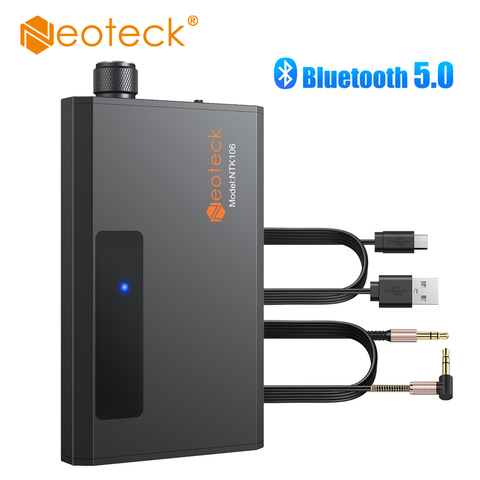 Neoteck – amplificateur d'écouteurs 16-150Ω, HiFi, récepteur Bluetooth 5.0 Portable, Audio 3.5mm, pour iPhone ► Photo 1/6