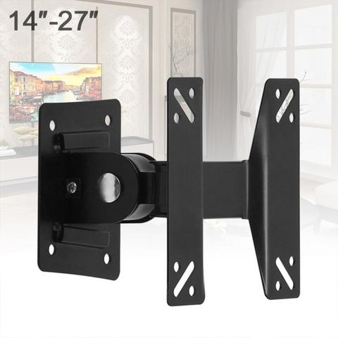 Universel F01 réglable 10KG TV Support de montage mural Support Rotation de 180 degrés pour 14 - 27 pouces LCD écran plat LED TV ► Photo 1/6