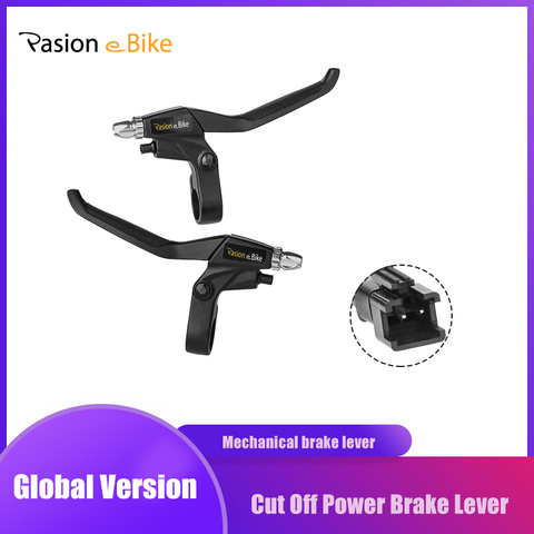 PASION-levier de frein de vélo électrique, coupe en alliage d'aluminium, levier de frein électrique ► Photo 1/6