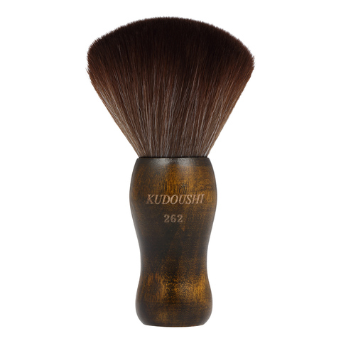 Brosses professionnelles noires douces pour le cou et le visage, outil de maquillage pour Salon de coiffure ► Photo 1/6