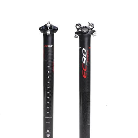 EC90 – tige de selle de vélo en Fiber de carbone, pour vtt et vélo de route, 27.2/30.8/31.6*350/400mm ► Photo 1/6