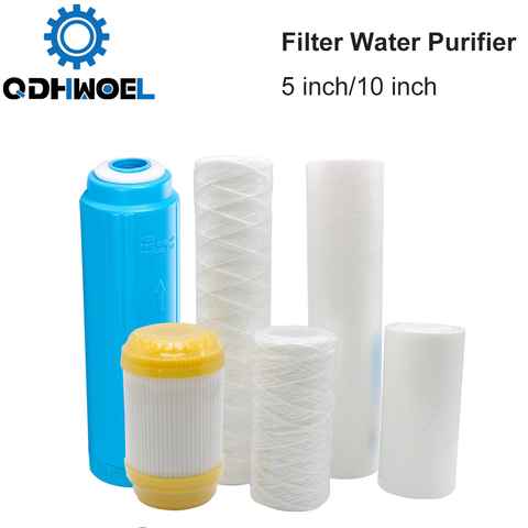 Purificateur d'eau avec filtre en résine déionisée, 5 pouces/10 pouces, pour refroidisseur Laser à Fiber ► Photo 1/6