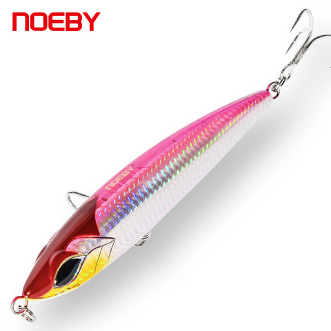 NOEBY pêche en mer leurre collante NBL9494 crayon leurre eau supérieure 160mm 58g 190mm 86g GT pêche eau salée bâton appât artificiel ► Photo 1/6