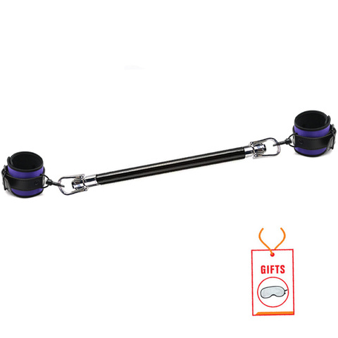 BDSM Bondage acier inoxydable écarteur barre restrictions sexe menottes cheville menottes adulte jouets érotiques Couple flirtant esclave jeux ► Photo 1/6