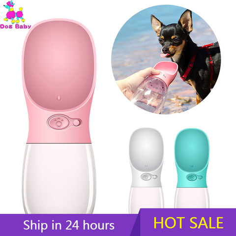 350ML 480ML 550ML Portable chien bouteille d'eau voyage chiot chat boisson bol extérieur extérieur mangeoire pour animal domestique Dispensador Agua Perro ► Photo 1/6