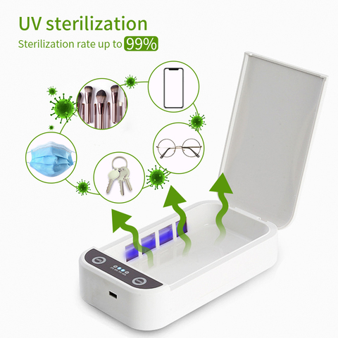 Stérilisateur UV pour la prévention des bactéries, outils de manucure pour les ongles, boîte de stérilisation UV pour Salon de beauté, stérilisation à la lumière ultraviolette ► Photo 1/6