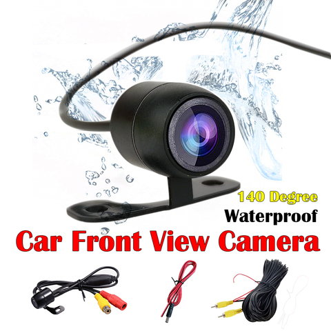 Caméra de vue de face de voiture extérieure IP67 étanche Super Mini caméra de sécurité CCTV analogique caméra grand Angle 140 degrés ► Photo 1/6