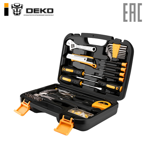 Trousse à outils pour la maison Deko TZ100 (100 pièces.) 065-0221 ► Photo 1/5