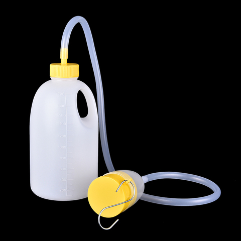 Urinoir masculin de grande capacité de 1000/1200/1700ml, avec collecteur d'urine, chambre à tubes, Pot de soin, produits pour hommes ► Photo 1/6